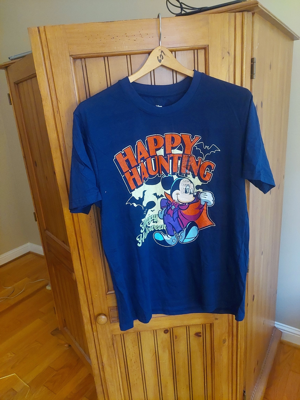 Disney "Happy Haunting" Halloween Mickey Tee